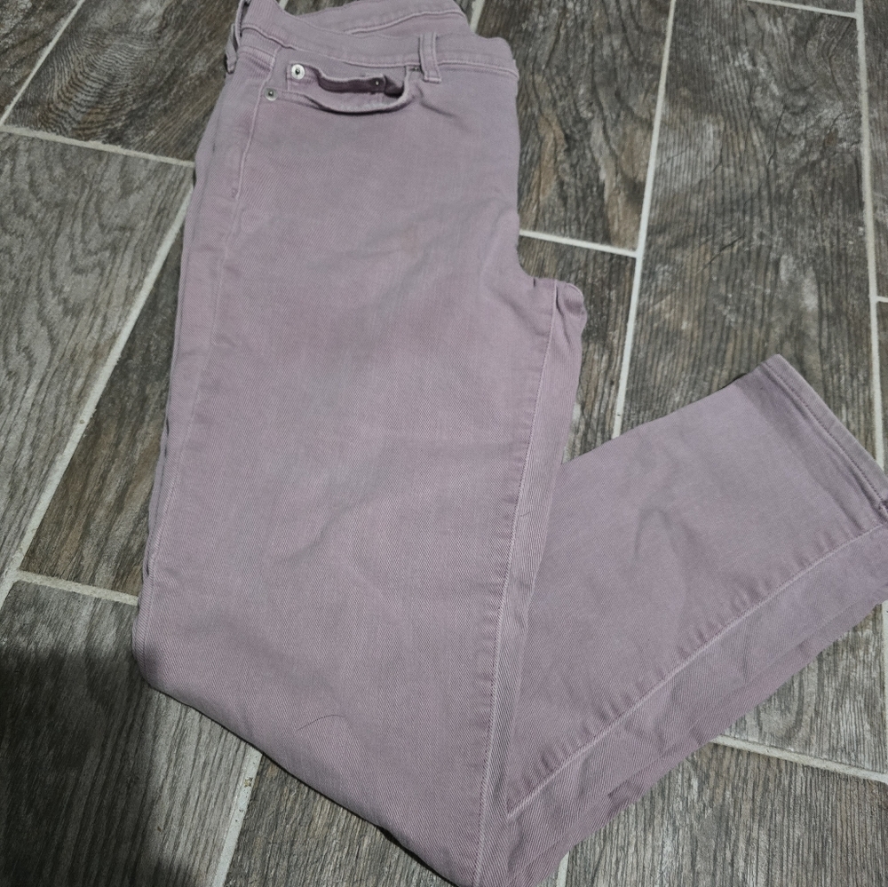 Gap True Skinny Women's size 32 Lilac Purple Denim jeans